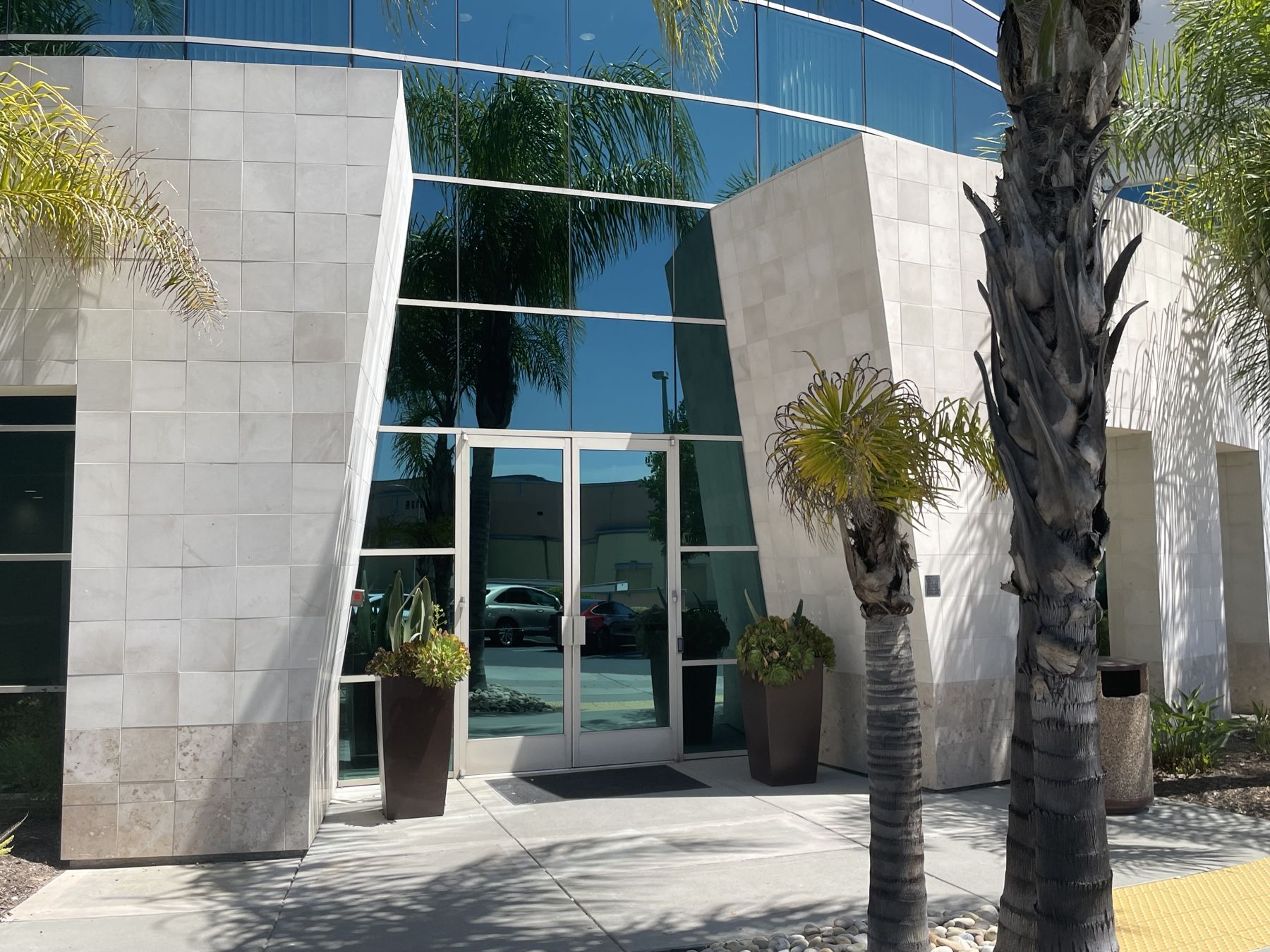 Entrance of our new office at 891 Kuhn Drive